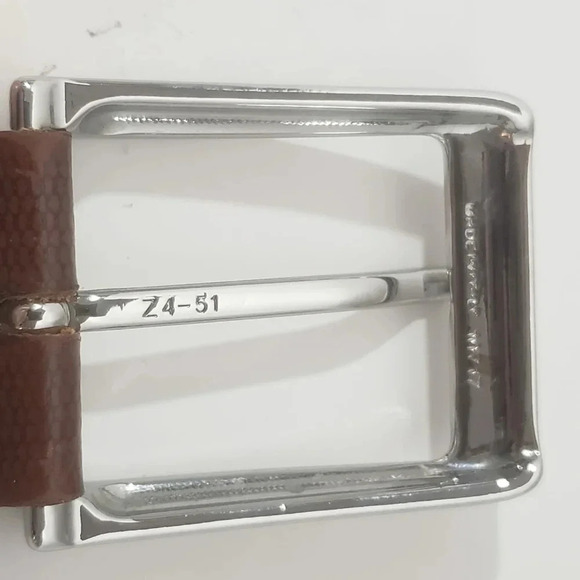 Bench Craft Mens Brown  Genuine Leather Belt,100/40 . - Picture 5 of 8